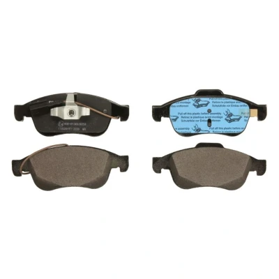 Image de DELPHI LP2220 Jeu de plaquettes frein contact signal d&#039;usure inclus avec tôle anti bruit sans accessoires ALFA ROMEO: Giulietta 5 portes