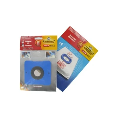 Image de Top Filter 68007 Fackelmann Adaptateur pour Aspirateur avec Sac Click Bag 10 x 11 1,5 cm, 1 Unité