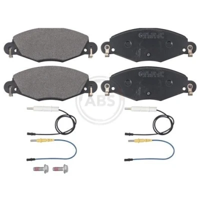 Image de A.B.S. 37285 Jeu de plaquettes frein contact signal d&#039;usure inclus CITROËN: C5 II 5 portes, I Break