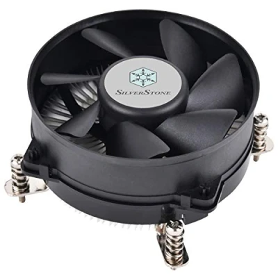 Image de SilverStone SST NT08 115X V2 Nitrogon Ventilateur de processeur, Profil bas, 92mm PWM, Intel