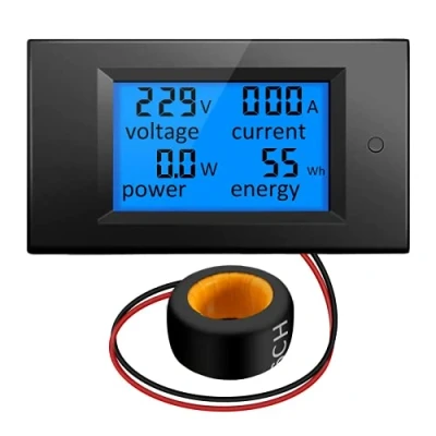 Image de Fasizi AC 80 260V 100A Numérique Courant Tension Ampérage LCD Power Meter DC Volt Amp Test Jauge Moniteur Puissance Testeur D&#039;énergie Ampèremètre Voltmètre