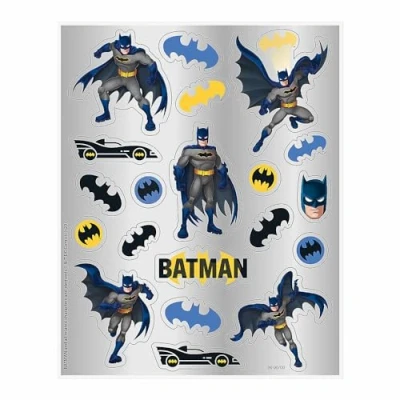 Image de Stickers Batman 4 feuilles avec 10 autocollants