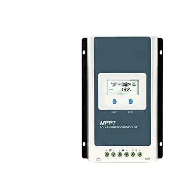 Image de Contrôleur de Charge solaire MPPT, MPPT 40A 30A 20A Blacklight LCD régulateur 12V 24V traceur automatique 1210AN 2210AN 3210AN 4210AN Large compatibilité avec écra