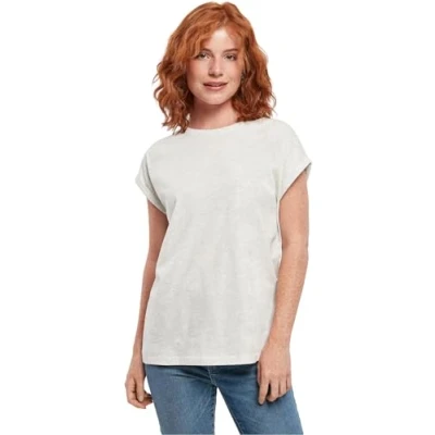 Image de Urban Classics Extended Shoulder Tshirt basique, Femme, Taille: XL, Lightgrey