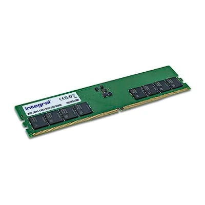 Image de Integral 32GO DDR5 RAM 4800MHz SDRAM Mémoire pour PC de bureau / ordinateur PC5 38400