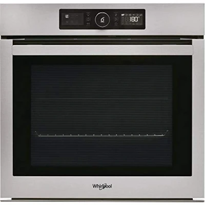 Image de Four encastrable pyrolyse Whirlpool AKZ9629IX Inox multifonction Chaleur tournante ou pulsée 73 litres Porte froide (4 vitres) Classe énergétique A+