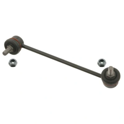 Image de febi BILSTEIN 31107 Biellette de barre stabilisatrice Essieu avant gauche 219 M10 x 1,25 Plus avec écrou autobloquant, Acier