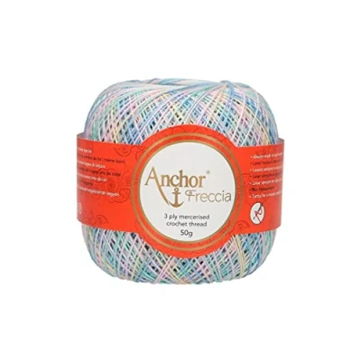 Image de Anchor Fil à Crochet, Coton, 09427 Multicolore, multicolor, Set de 285 Pièces
