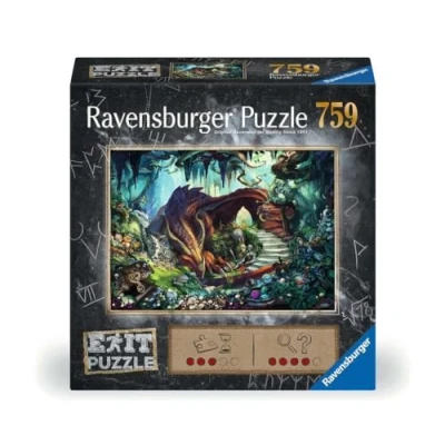 Image de Ravensburger Exit Puzzle 17378 in der Drachenhöhle 759 Teile für Erwachsene und Kinder AB 12 Jahren