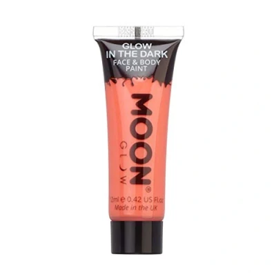Image de Moon Glow Peinture Phosphorescente pour le visage et corps Charge to Glow, Rouge, 12 ml