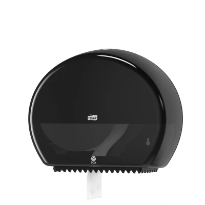 Image de Distributeur Tork pour Papier toilette Mini Jumbo noir T2 555008