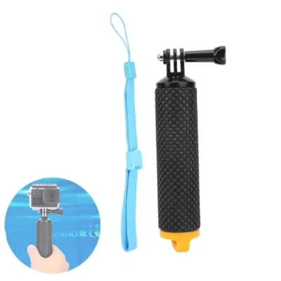 Image de BigKing BgKing Monopode étanche avec Poignée Flottante, Flottante Etanche Handle, Action Caméra Grip Pôle Handle pour Osmo Gopro 9(Jaune)