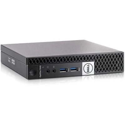 Image de Micro PC de Bureau DELL OptiPlex 7040 Core i7 jusqu&#039;à 3,60 GHz Windows 11 Pro 16 Go RAM SSD 240 USB 3.1 HDMI Mini ordinateur fixe d&#039;entreprise (reconditionné)