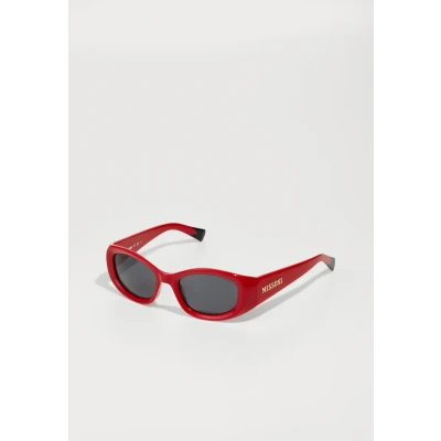Image de Missoni Femme MIS 0221/S C9A/IR Lunettes de soleil Acétate Rouge Gris Carré Normale