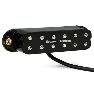 Image de Seymour Duncan SL59 1B W Humbucker format simple Little &#039;59 Strat Micro pour Guitare Electrique Blanc