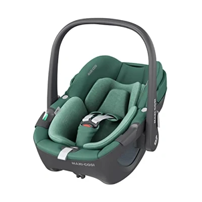 Image de Maxi Cosi Pebble 360 i Size, Siège auto bébé, nouveau né 360, 0 à 15 mois (40 83 cm), Rotation une main, Protection G CELL contre les chocs latéraux, Essential Green