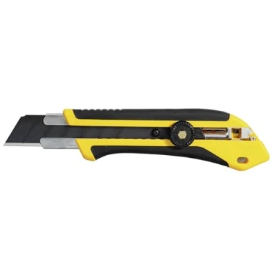 Image de Olfa Cutter gros travaux XH 1 corps polypro Jaune et élastomère Noir lame 25mm
