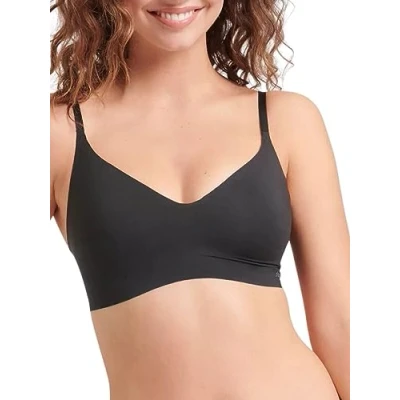 Image de Sloggi Zero Microfibre 2.0 Bralette Bra, Noir, L Femmes