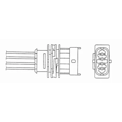 Image de NGK 94625 Sonde lambda 4 OPEL: Astra G CC, Corsa B 3/5 portes, Berline, VAUXHALL: Mk1