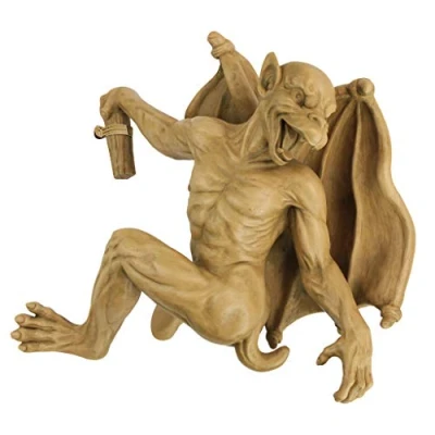 Image de Design Toscano sculpture gothique Gaston, la gargouille grimpeuse Moyen