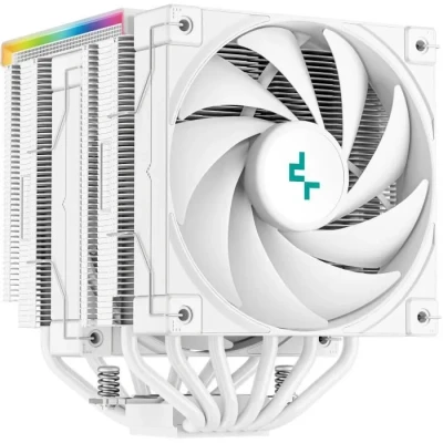 Image de DeepCool AK620 Digital WH Processeur Refroidisseur d&#039;air 12 cm Blanc 1 pièce(s) Neuf