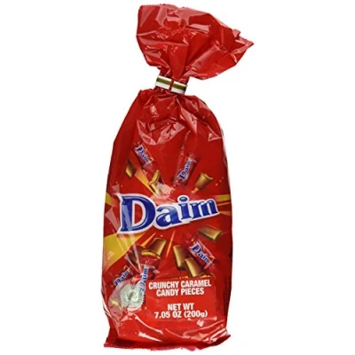 Image de Daim Lot de 4 sachets chocolat emballés individuellement, 200 g