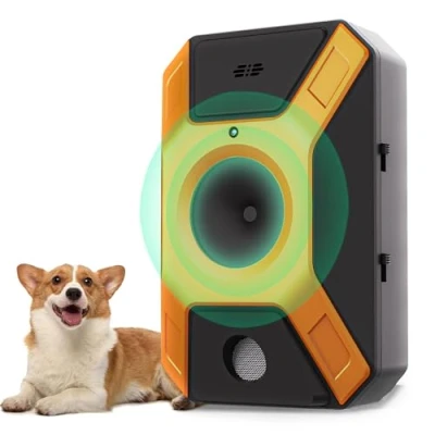 Image de Anti Aboiement Chien, Dispositif Chien Ultrasons à 3 Modes, Boitier l&#039;entraînement des Grands et Petits Chiens en Extérieur Intérieur