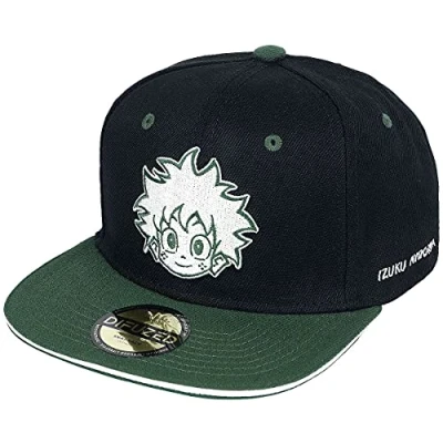 Image de Difuzed Casquette My Hero Academia MHA Snapback Vert 58cm Approx.