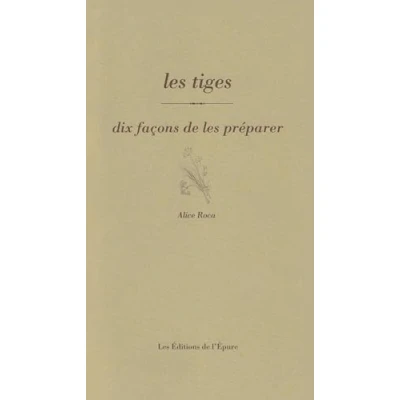 Image de les tiges, dix façons de préparer (Broché)