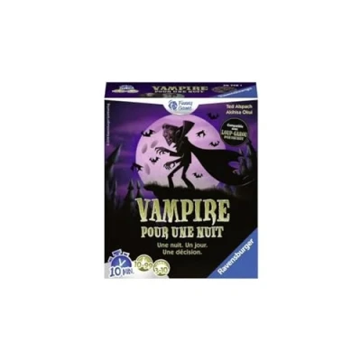 Image de Ravensburger Vampire pour une nuit Jeu de société Loup Garou d&#039;Ambiance Parties rapides dès 3 Joueurs et 10 ans Appli gratuite Mixte 26778 (Multilingue Français Inclus)