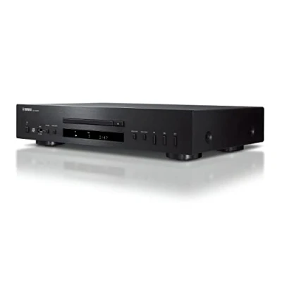 Image de Yamaha CD S303 lecteur avec Convertisseur Numérique Analogique haute performance 24 bits/192 kHz, mode Pure Direct, Port USB, compatible Hi Res Audio, Noir