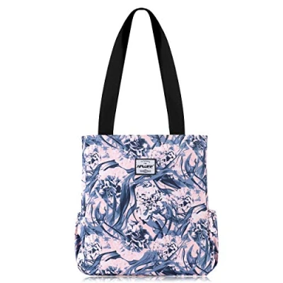 Image de HAWEE Mode Femme Sac à Bandoulière Grande Capacité D&#039;épaule Léger Fourre Tout avec Zip Loisir Provisions Imperméable Main pour Voyage Travail Ecole Vie Quotidienne Camping Plage