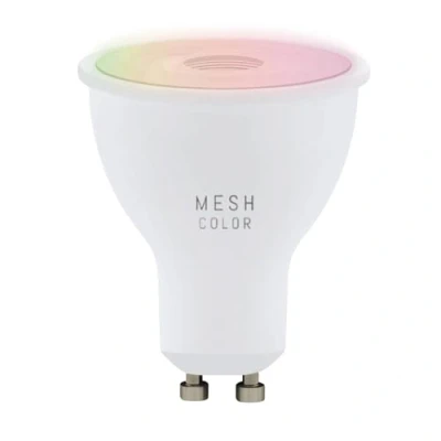 Image de Eglo connect.z Ampoule LED GU10 connectée, ZigBee, contrôlable par appli et commande vocale, dimmable, RGB, blanc chaud froid, 345 lumens, 5 watts