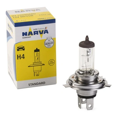 Image de NARVA 488813000 Ampoule, projecteur longue portée H4 12V 60/55W Halogène CITROËN: Jumpy I Van, II MPV, C2 3/5 portes, PEUGEOT: Expert Van