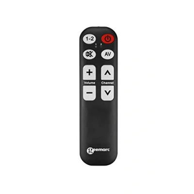 Image de Télécommande universelle simplifiée GEEMARC TV5 7 touches programmables