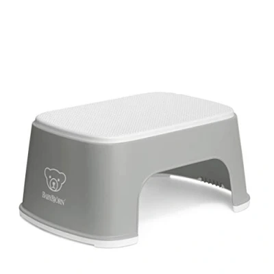 Image de BabyBjörn Marchepied, Gris/Blanc