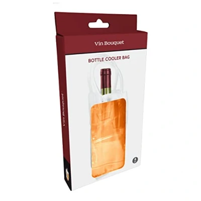 Image de VinBouquet Cooler Sac Isotherme coloré, Polycarbonate_pc, Rose, 24 x 2,5 10,5 centimètres