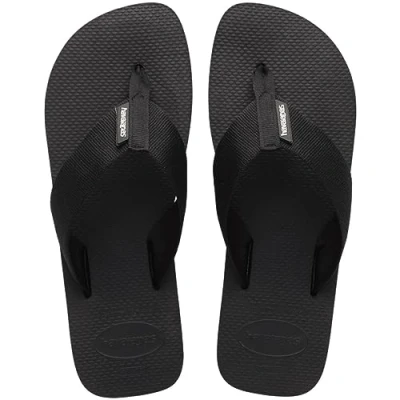 Image de Havaianas Urban Basic Material Tongs Noir, Noir , 39/40 EU