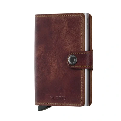 Image de Secrid Miniwallet Vintage Brown Gravure gratuite