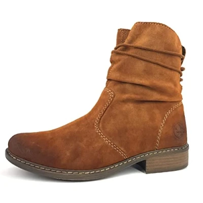 Image de Rieker Femme Z4197 Botines, Marron 24, 40 EU
