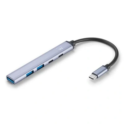 Image de Hub USB EW1149 4 Ports A 3.2 Gen1 2.0 C avec Power Delivery 3.0