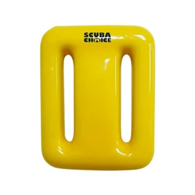 Image de Scuba Choix Jaune Enduit de Vinyle plongée plombs, 1,4 Kilogram