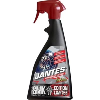Image de Nettoyant Jantes Vernies GMK 500 ml Neoclean Nettoie sans Effort Fait Briller &amp; Protège Idéal pour en Alliage Poli ou Verni Approuvé par les Professionnels