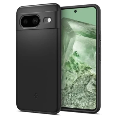 Image de Spigen Thin Fit Coque Compatible avec Google Pixel 8 Noir