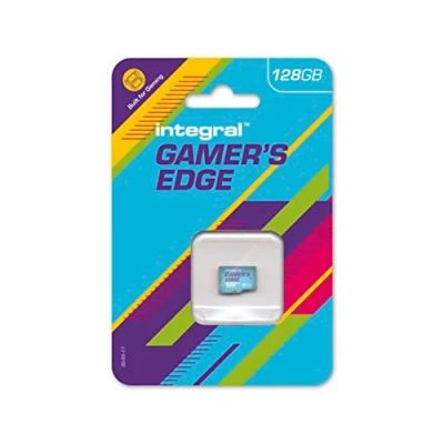 Image de Integral 128GB Gamer&#039;s Edge Carte Micro SD pour la Nintendo Switch Chargez et sauvegardez des Jeux Rapidement stockez DLC données conçu