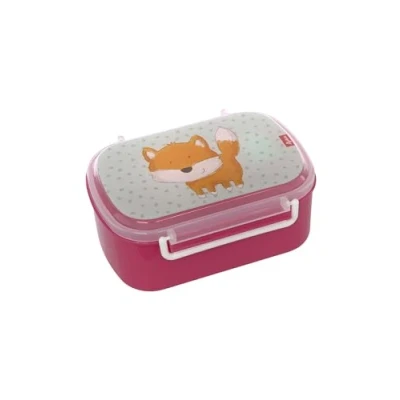 Image de SIGIKID Fuchs 25169 Boîte à déjeuner sans BPA pour fille À partir de 2 ans Bleu/rose