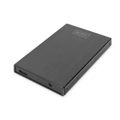 Image de DIGITUS Boîtier externe pour Disque Dur USB 3.0 SSD/HDD 2,5&quot; SATA I III taux de Transfert données 5 Gbit/s Plug &amp; Play aluminium Noir