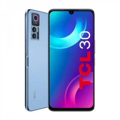Image de Smartphone TCL 30 64GB, 4GB RAM, Dual Sim Bleu DAS faible Écran 6,7 po