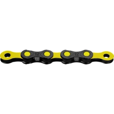Image de KMC Cat. X12 DLC BLK/YLW 126L