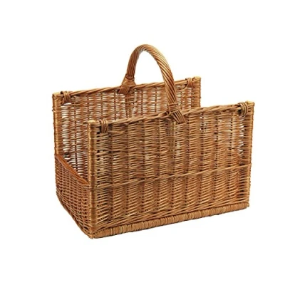 Image de Garden Friend C1550140, Panier à bûches en Osier
